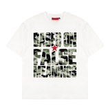 Áo thun trắng NULLED False Meanings Tee N-T3194-N-T00-T