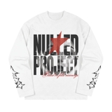 Áo dài tay trắng NULLED Red Star Project Longsleeve N-T3175-HC-T16-T