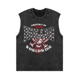 Áo sát nách wash NULLED Eagle Worldwide Tee N-T3120-HC-T14-D