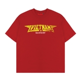 Áo thun đỏ đô in sao NULLED Vietnam Star Tee N-T3123-N-T00-DO