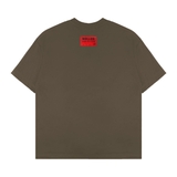 Áo thun nâu in NULLED Ninja Mask Tee N-T3146-N-T00-N
