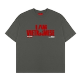 Áo thun xám chì NULLED Vietnamese Pride Tee N-T3107-N-T00-XC