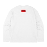 Áo tay dài trắng in NULLED Cyber Rider Tee N-T3127-HC-T16-T