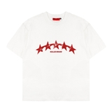 Áo thun boxy in ngôi sao NULLED Five Stars Tee 1.0 | N-T399-N-T00-T