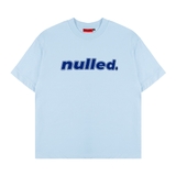 Áo thun xanh biển in NULLED Minimal Tag Tee N-T3145-N-T00-XB