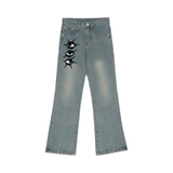 Quần jean xanh NULLED Triple Eyes Bootcut N-Q3178-N-Q27-Y5