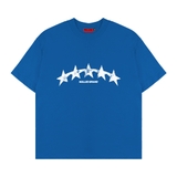 Áo thun xanh cobalt in sao NULLED Grand Stars Tee N-T3101-N-T00-CB