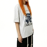 Áo thun xanh biển NULLED Gothic Angel Tee | N-T3108-N-T00-XB