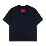 Áo thun xanh đen in lửa NULLED Certain Chaos Tee N-T3142-N-T00-NA