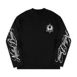 Áo dài tay đen NULLED Cyber Sigil Longsleeve N-T3158-HC-T16-D