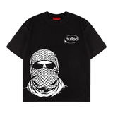 Áo thun đen in NULLED Ninja Mask Tee N-T3146-N-T00-D