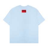 Áo thun xanh nhạt in hoa văn sao NULLED Lunar Sparkle TeeN-T3129-N-T00-XB