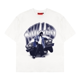 Áo thun trắng hiphop NULLED Lowrider Rider Tee N-T3109-N-T00-T
