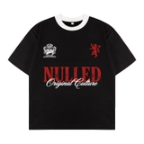 Áo thun đen cổ ringer NULLED Original Culture Tee N-T3136-HC-T7-DVT