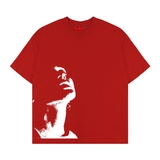 Áo thun đỏ in bóng NULLED Shadow Hand Tee N-T3125-N-T00-DO