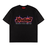 Áo thun đen in NULLED Spike Cyber Tee N-T3147-N-T00-D