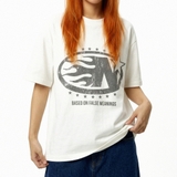Áo thun cổ tròn form boxy NULLED False Meanings Tee | N-T395-N-T00-T