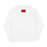 Áo dài tay trắng NULLED Smile Portrait Longsleeve N-T3162-HC-T16-T