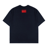 Áo thun xanh navy in chữ NULLED Peak Graphic Tee N-T3128-N-T00-NA