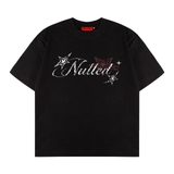 Áo thun đen in sao NULLED Cyber Starburst Tee N-T3222