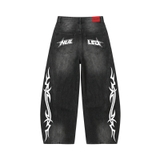 Quần jean baggy NULLED Tribal Metallic Baggy N-Q3184-N-Q44