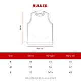 Áo ba lỗ loang màu form rộng NULLED Tee N-T28-X