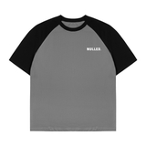 Áo thun basic màu xám đậm NULLED Tee N-T26-XD