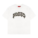 Áo thun in hình NULLED cotton dày dặn form boxy oversize trắng áo thun camo | NULLED N-T349-N-T00-T