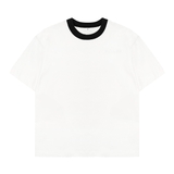 Áo thun trắng phối cổ NULLED Tee N-T25-TVD