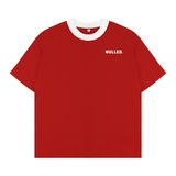 Áo thun đỏ phối cổ NULLED Tee N-T25-DOVT