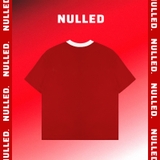 Áo thun đỏ phối cổ NULLED Tee N-T25-DOVT