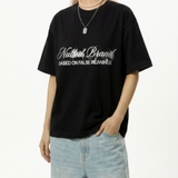 Áo thun in grunge NULLED Grunge Script Tee | N-T382-N-T00-D