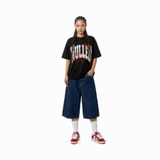 Áo thun ngôi sao boxy NULLED Red Stars Varsity Tee | N-T388-N-T00-D