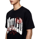 Áo thun ngôi sao boxy NULLED Red Stars Varsity Tee | N-T388-N-T00-D