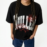 Áo thun ngôi sao boxy NULLED Red Stars Varsity Tee | N-T388-N-T00-D