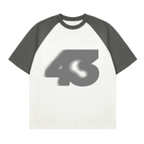 Áo thun raglan tay lỡ NULLED Core Index Tee | N-T378-HC-T6-TX