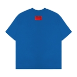 Áo thun xanh coban Nulled Grunge Script Tee | n-T382-N-T00-CB