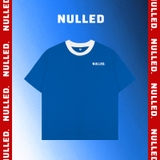 Áo thun xanh dương phối cổ NULLED Tee N-T25-XAVT