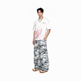 Áo thun xước boxy NULLED Pink Spider Tee | N-T374-HC-KAT1-T