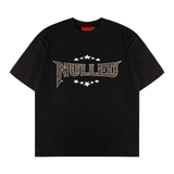 Áo thun đen in NULLED Gothic Star Tee form boxy nam nữ | N-T3149-N-T00-D