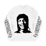 Áo dài tay trắng NULLED Smile Portrait Longsleeve N-T3162-HC-T16-T