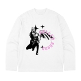 Áo tay dài trắng in hình NULLED Cyber Piano Longsleeve N-T3131-HC-T16-T
