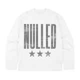 Áo thun trắng tay dài NULLED Grunge Star Tee N-T3138-HC-T10-T