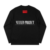 Áo tay dài đen in NULLED Gothic Cross Longsleeve N-T3213