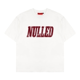 Áo thun trắng in chữ NULLED Gothic Logo Tee N-T3139-N-T00-T