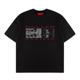 Áo thun đen in mắt NULLED Dark Eyes Cyber Tee N-T3209
