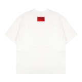 Áo thun trắng in môi NULLED Desire Lips Tee N-T3154-N-T00-T