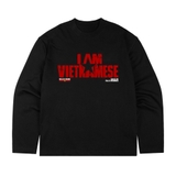 Áo dài tay đen NULLED Vietnamese Pride N-T3107-HC-T16-D
