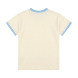 Áo baby tee kem viền xanh in môi NULLED Lips Graphic Tee N-T3235