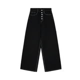 Quần jean đen ống rộng NULLED Black Wide Pants N-Q3179-N-Q21